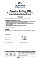 MEYRA - Recycling-certificaat