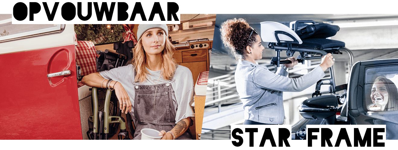 MEYRA NANO-Familie vouwbaar of star frame
