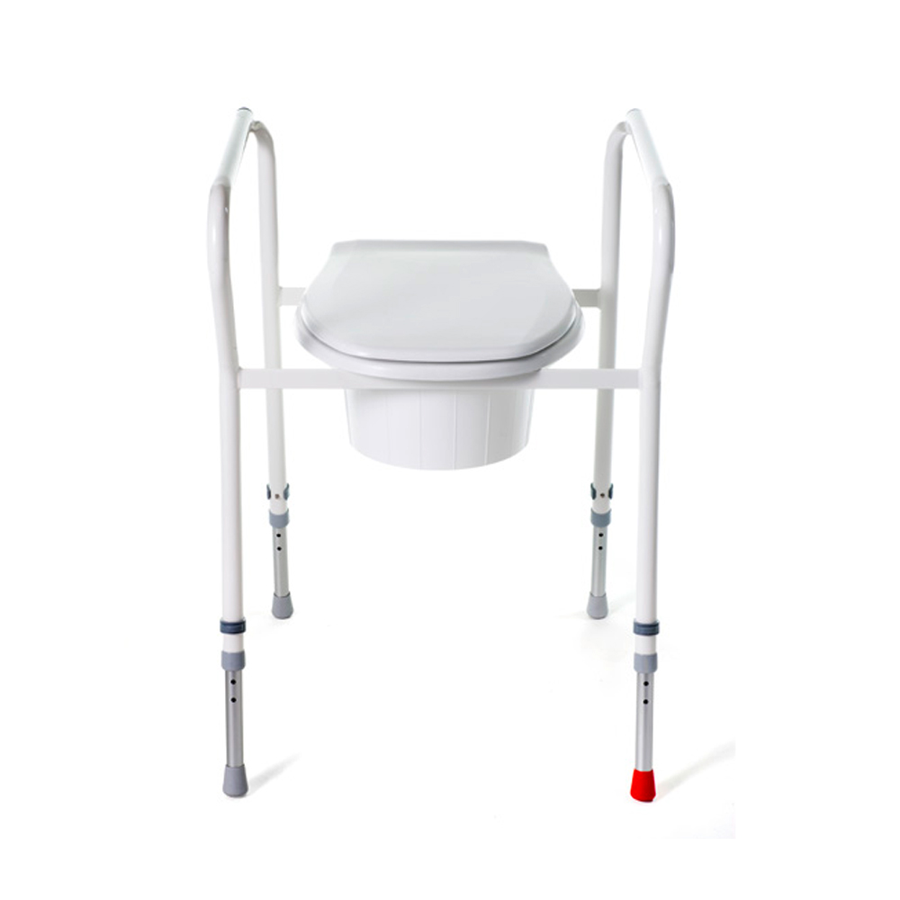 Toilet aid for people with hip problems