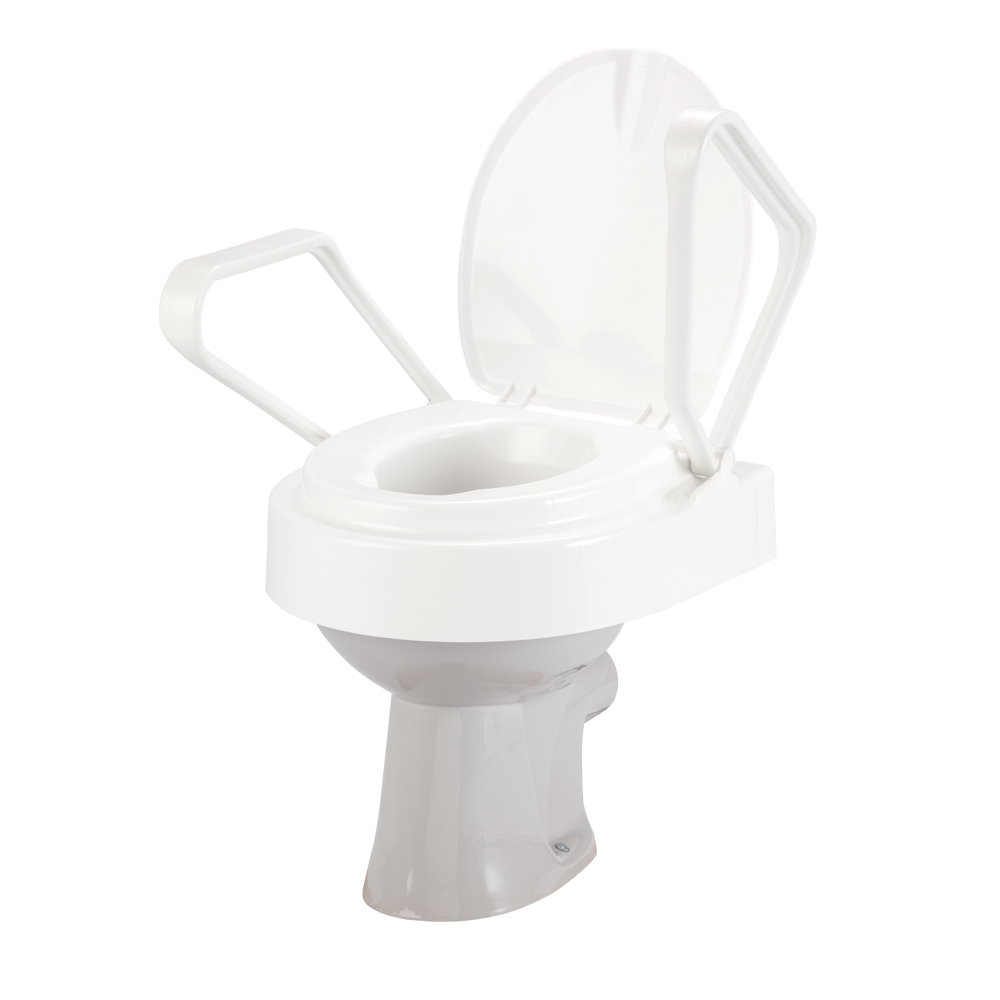 Trilett 2 raised toilet seat