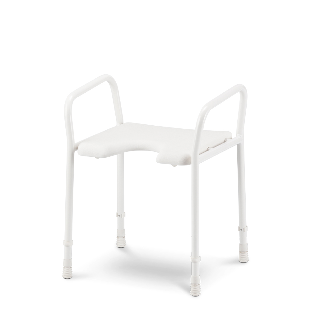 DuBaStar shower stool with armrests