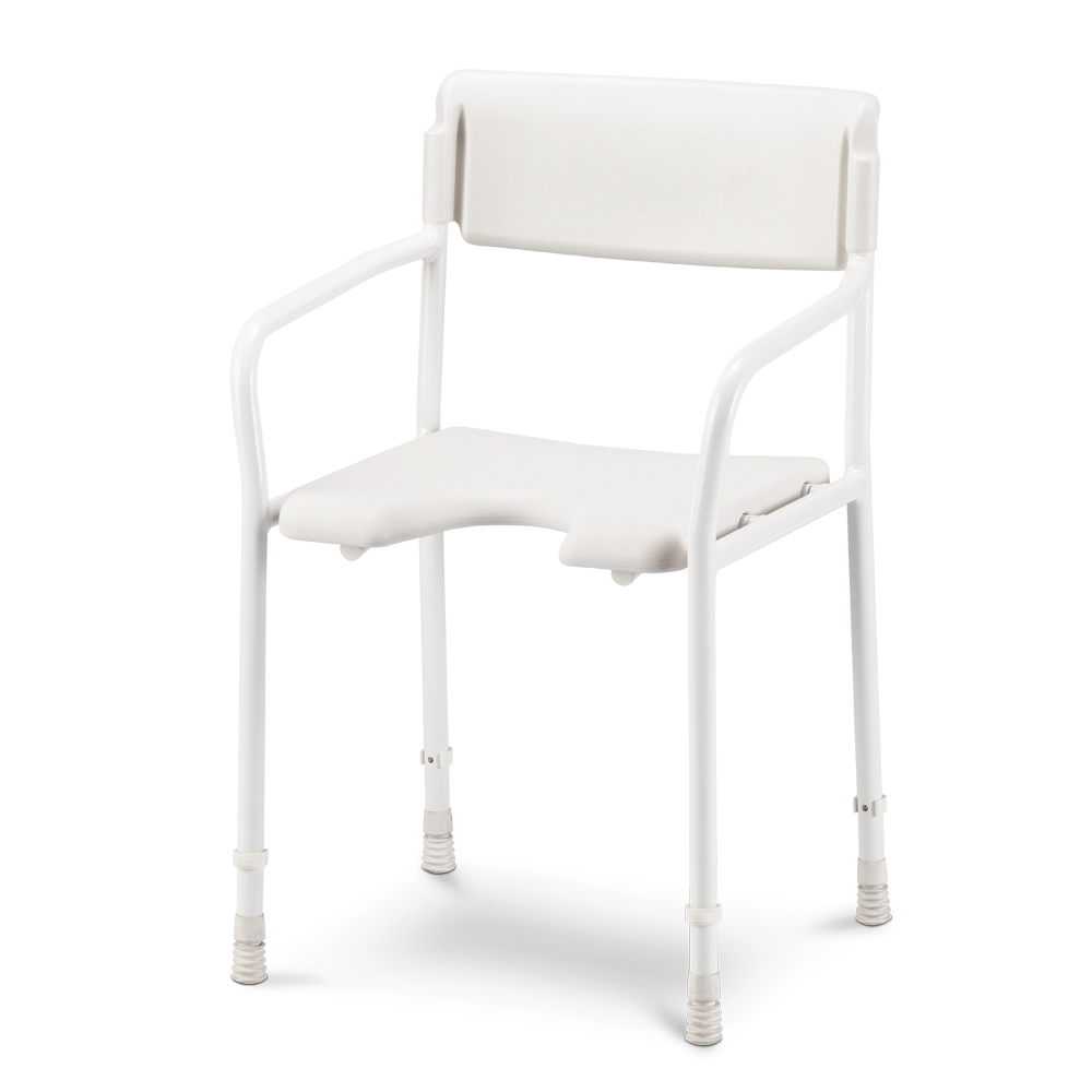 DuBaStar shower chair with backrest