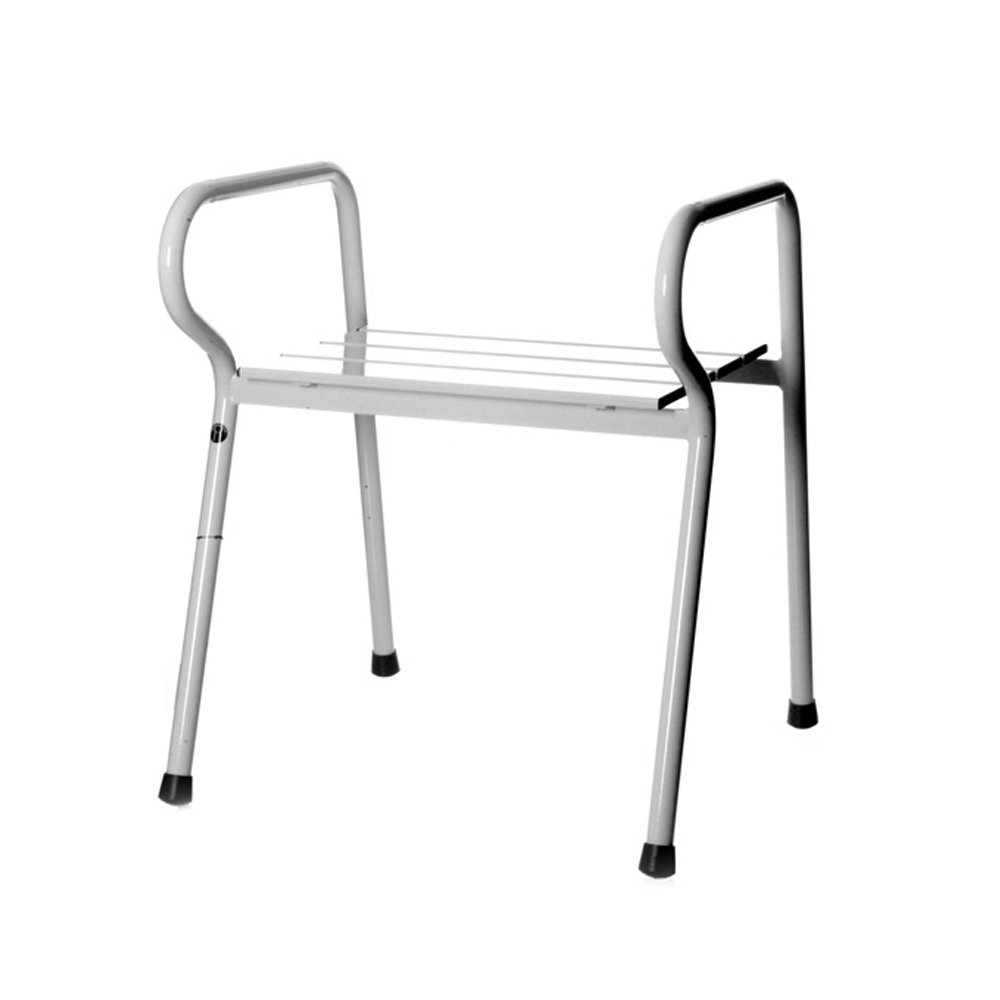 XXL shower stool with armrests